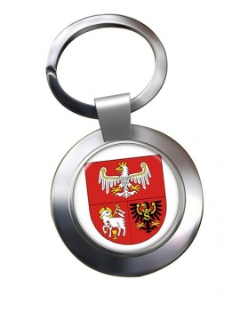 Warminsko-Mazurskie (Poland) Metal Key Ring