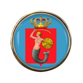 Warszawa Warsaw (Poland) Round Pin Badge