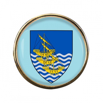 Waterford City (Ireland) Round Pin Badge