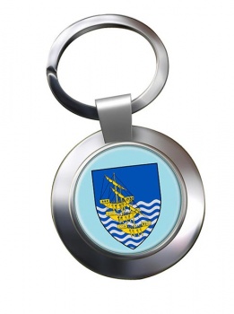 Waterford City (Ireland) Metal Key Ring