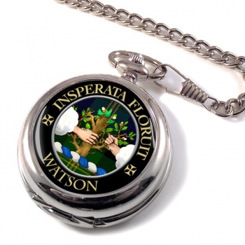 Watson Scottish Clan Pocket Watch