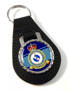 RAF Station Watton Leather Key Fob