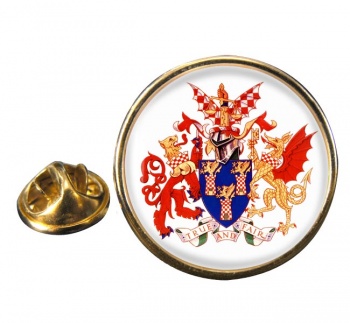 Worshipful Company of Chartered Accountants Round Pin Badge
