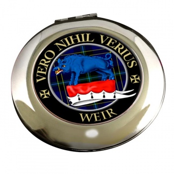 Weir Scottish Clan Chrome Mirror