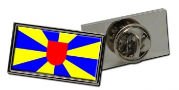 West-Vlaanderen (Belgium) Flag Pin Badge