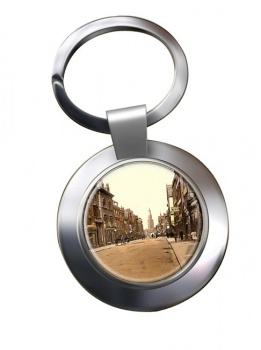 Westgate Street Gloucester Chrome Key Ring