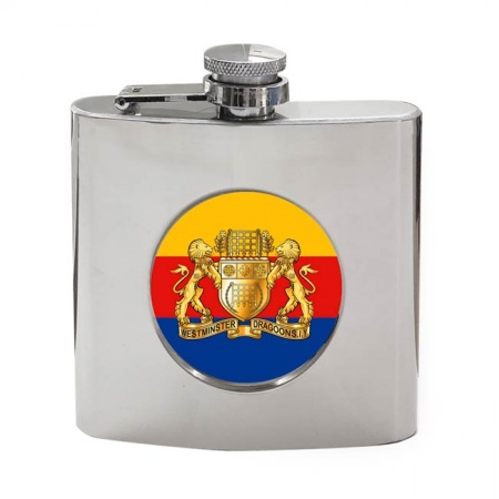 Westminster Dragoons (Wds), British Army Hip Flask