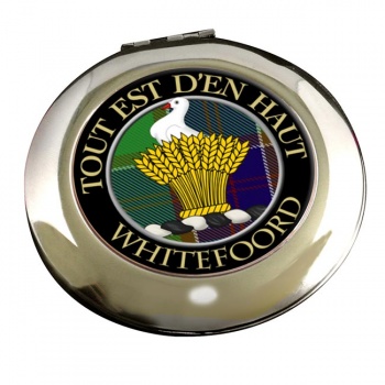 Whitefoord Scottish Clan Chrome Mirror