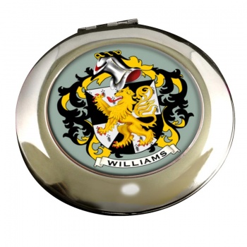 Williams Coat of Arms Chrome Mirror