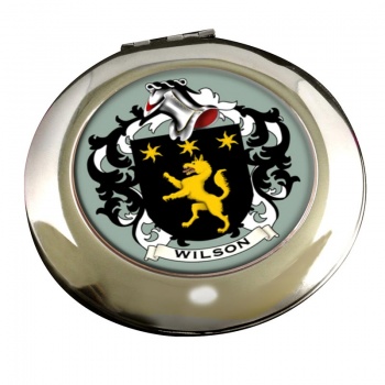 Wilson Coat of Arms Chrome Mirror
