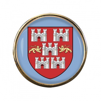 Winchester Round Pin Badge