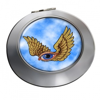 Winged Eye Chrome Mirror