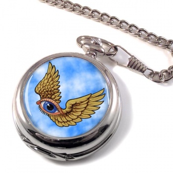 Winged Eye Pocket Watch