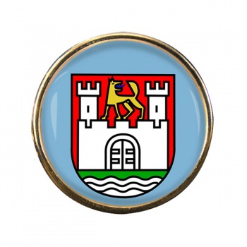 Wolfsburg (Germany) Round Pin Badge
