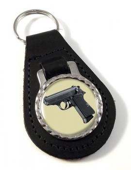 Walther PPK Leather Key Fob