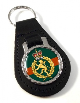 Women's Royal Army Corps (British Army) Leather Key Fob