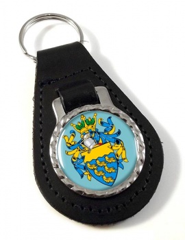 West Sussex (England) Leather Key Fob