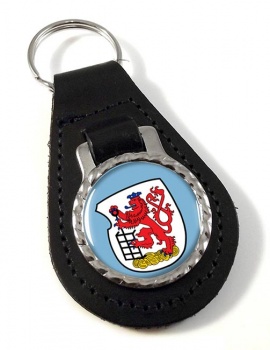 Wuppertal (Germany) Leather Key Fob