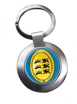 Wurttemberg (Germany) Metal Key Ring