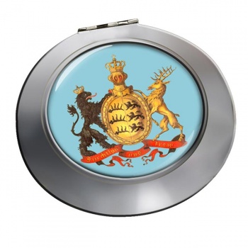 Wurttemberg (Germany) Round Mirror