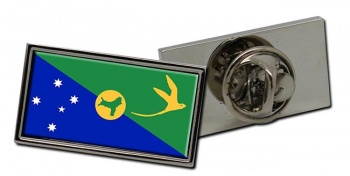 Christmas Island Flag Pin Badge