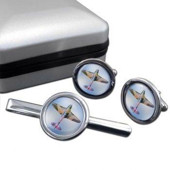 Yak3 Cufflink and Tie Clip Set