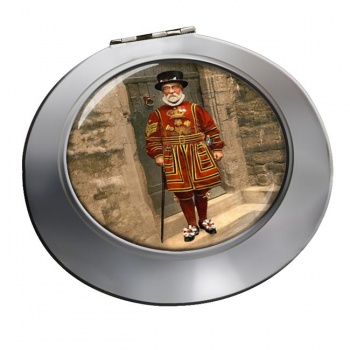 Victorian Yeoman of the Guard Chrome Mirror