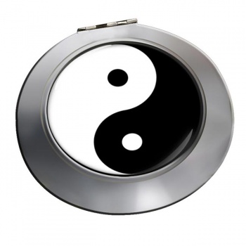 Yin Yang Chrome Mirror