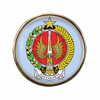 Yogyakarta (Indonesia) Round Pin Badge