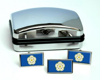 Yorkshire (England) Flag Cufflink and Tie Pin Set