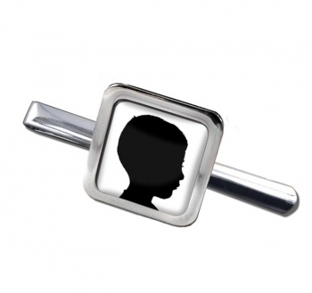 Your Child Square Tie Clip