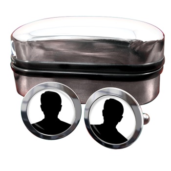 Any Photo Round Cufflinks