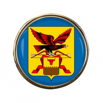 Zabaykalsky Krai Round Pin Badge