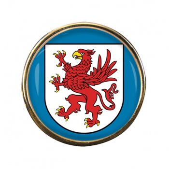 Zachodniopomorskie (Poland) Round Pin Badge