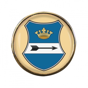 Zala Round Pin Badge