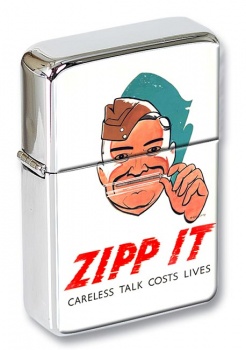Zipp-it Wartime Poster Flip Top Lighter