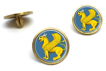 Zoroastrian Guardian Lion Golf Ball Markers