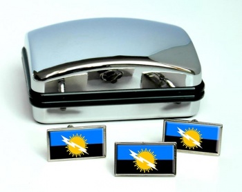 Zulia (Venezuela) Flag Cufflink and Tie Pin Set